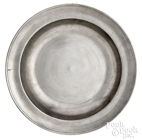 PHILADELPHIA PEWTER DEEP DISH  31040f