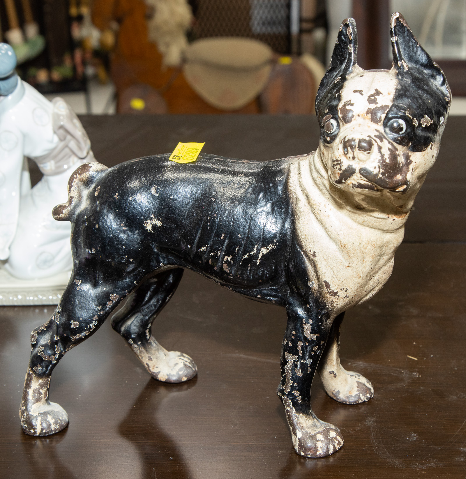 CAST IRON BOSTON TERRIER DOOR STOP 10