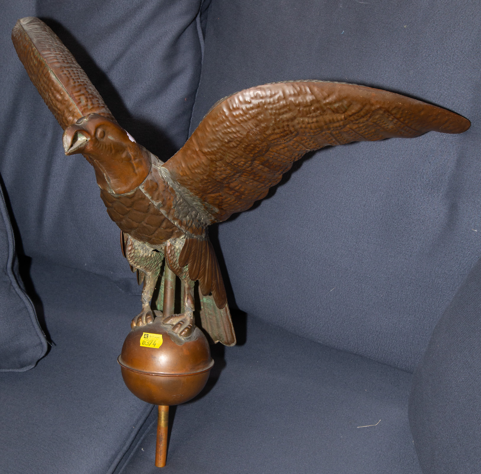 COPPER EAGLE WEATHER VANE  3105b6