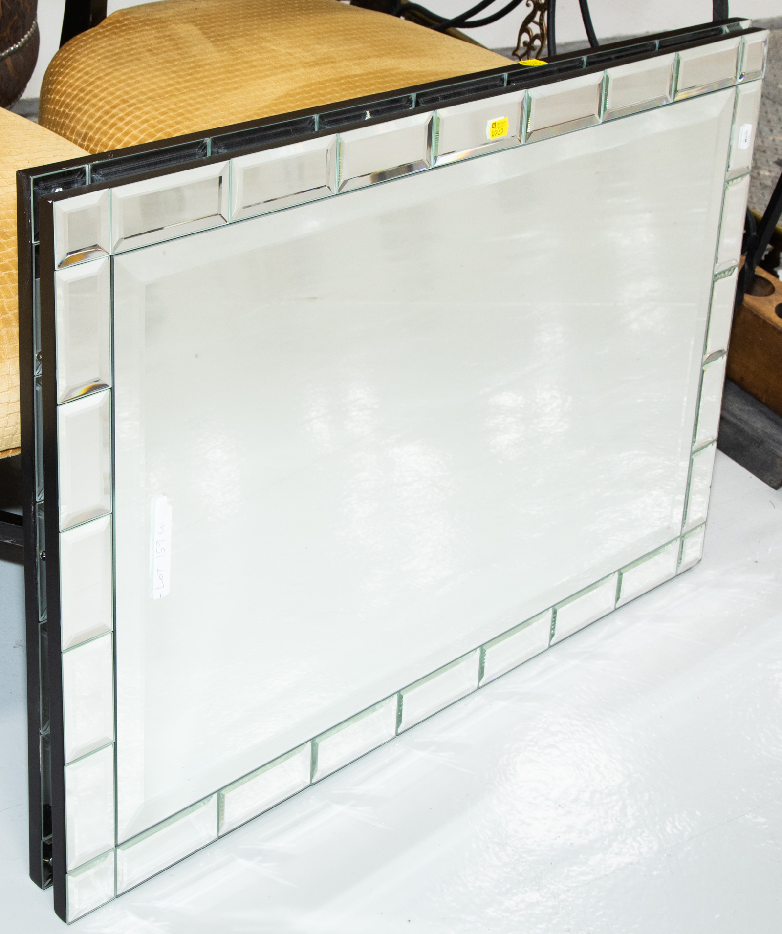 A PAIR OF CONTEMPORARY MIRRORS 31064f