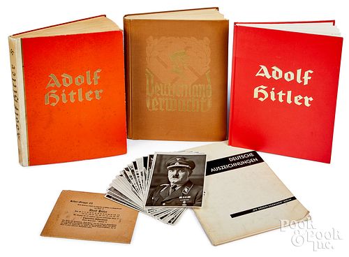 GROUP OF GERMAN WWII BOOKS AND EPHEMERAGroup