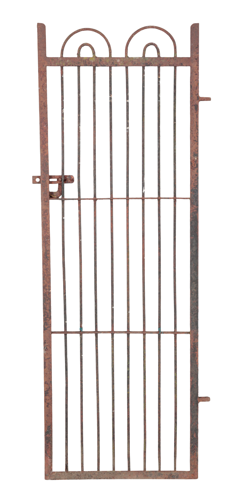 A WROUGHT IRON GARDEN GATE 179cm