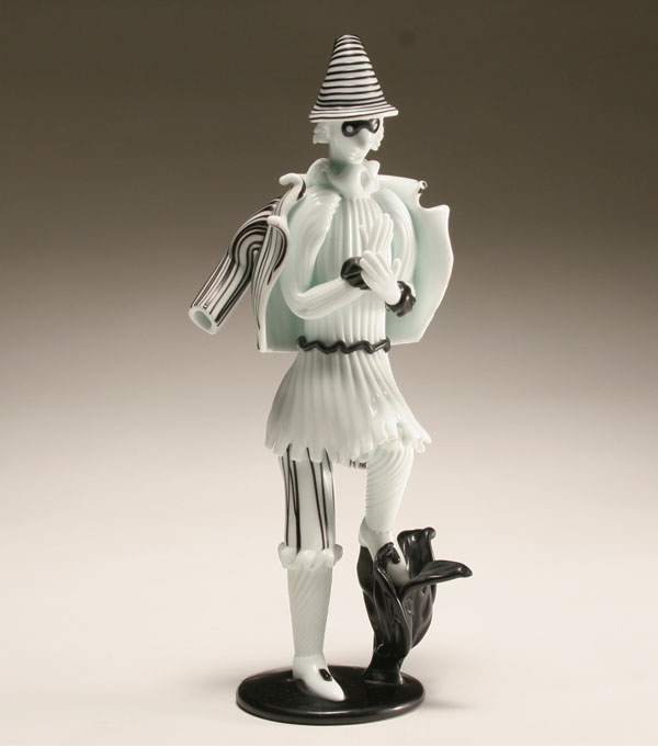 Venini Le Mascheri glass figure,