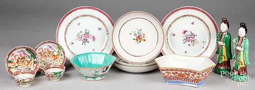 CHINESE PORCELAIN, 19TH C. AND