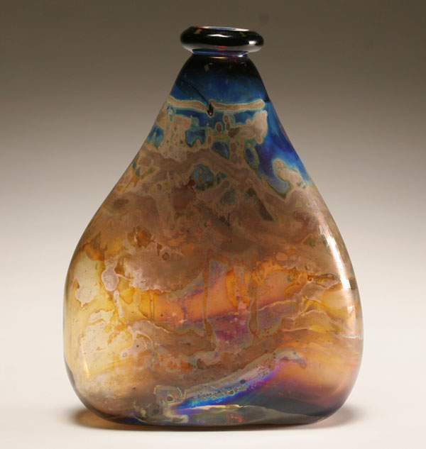 Kent F. Ipsen American studio art glass