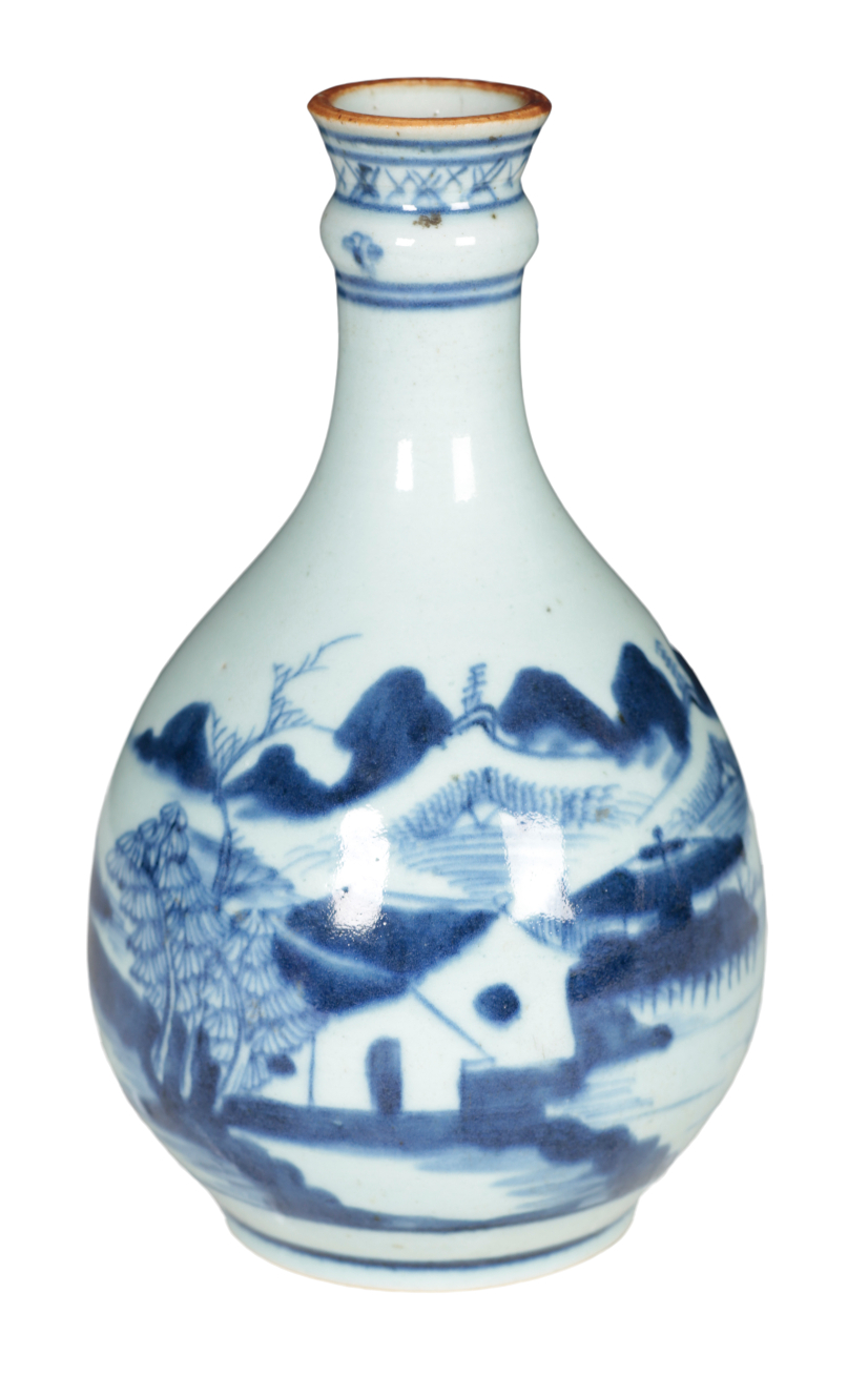A PROVINCIAL CHINESE BLUE AND WHITE