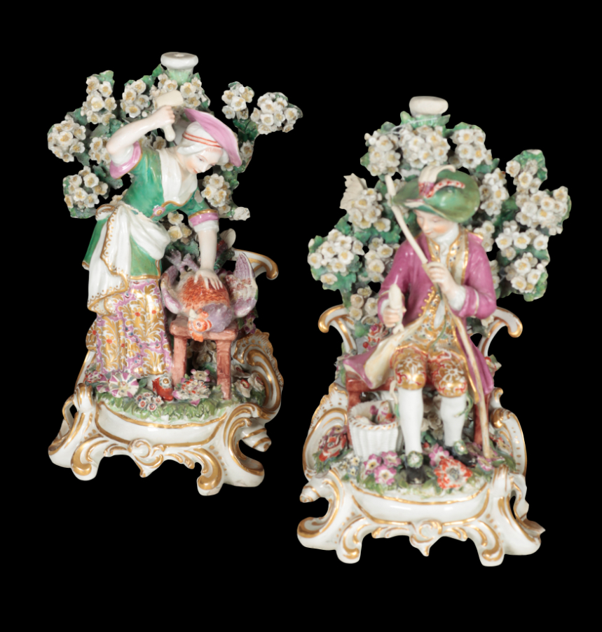 A PAIR OF 18TH CENTURY DUESBURY 3109f7