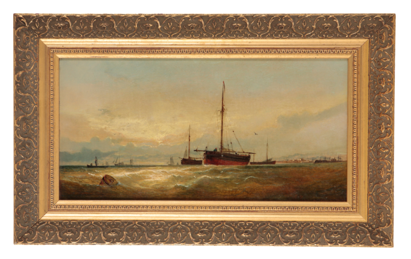 19TH CENTURY SCHOOL FISHING BOATS 310a44