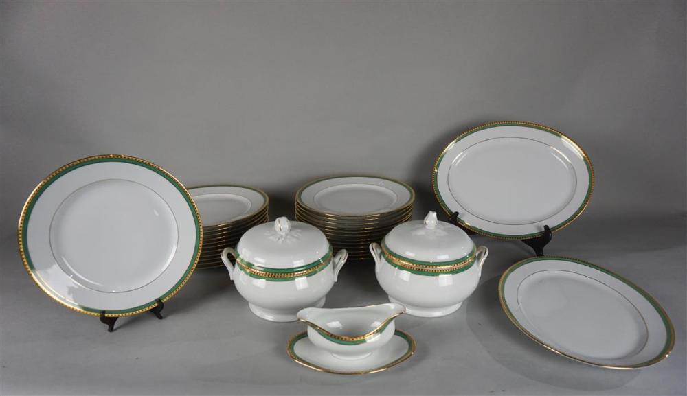 LIMOGES TIFFANY GREEN BAND PART 3132c8