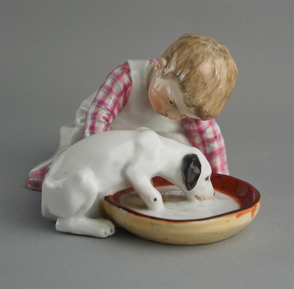 MEISSEN PORCELAIN MODEL OF A YOUNG 313357