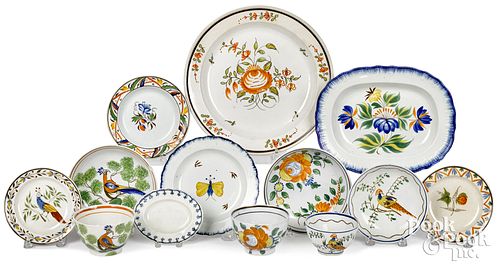 GROUP OF PEARLWARE TABLEWARESGroup 3133eb