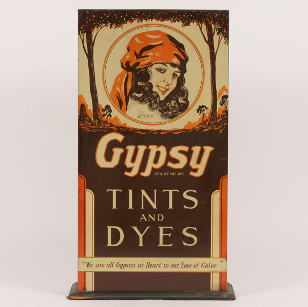Gypsy tin dye cabinet wood base 4eb9b