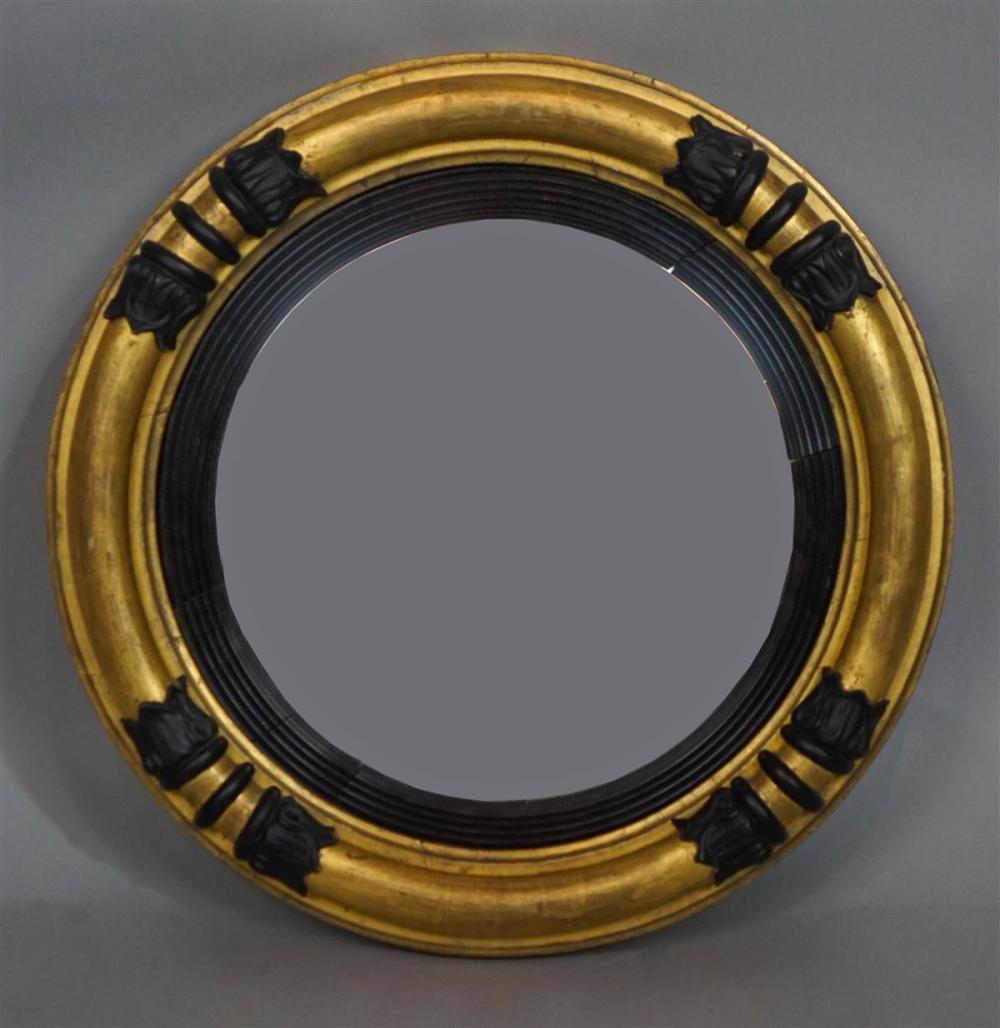 LATE FEDERAL GILTWOOD AND EBONIZED 313480