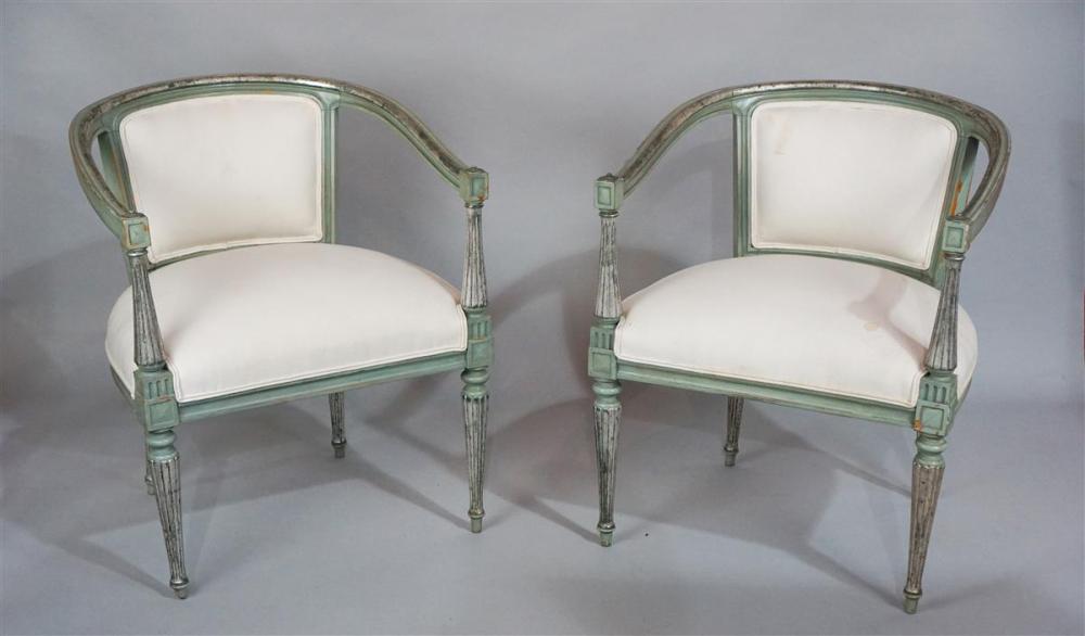 PAIR OF NEOCLASSICAL STYLE PAINTED 313491