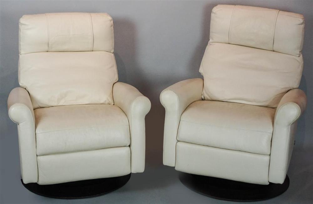 PAIR OF AMERICAN LEATHER CO. MODERN