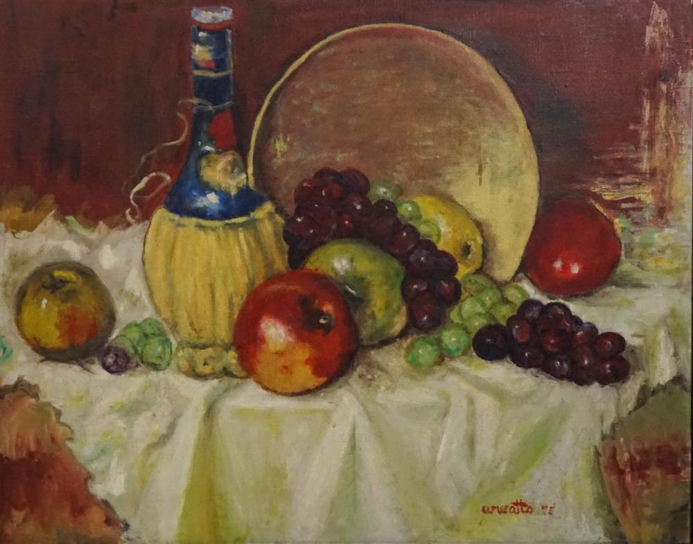 W. WATTS (20TH CENTURY) STILL LIFE