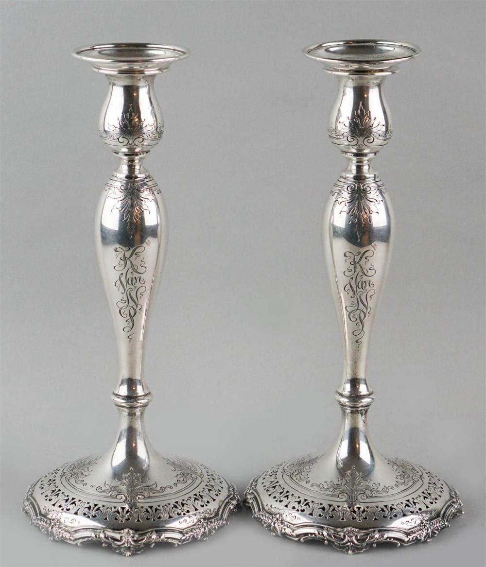 PAIR OF REDLICH COMPANY SILVER 3134ff