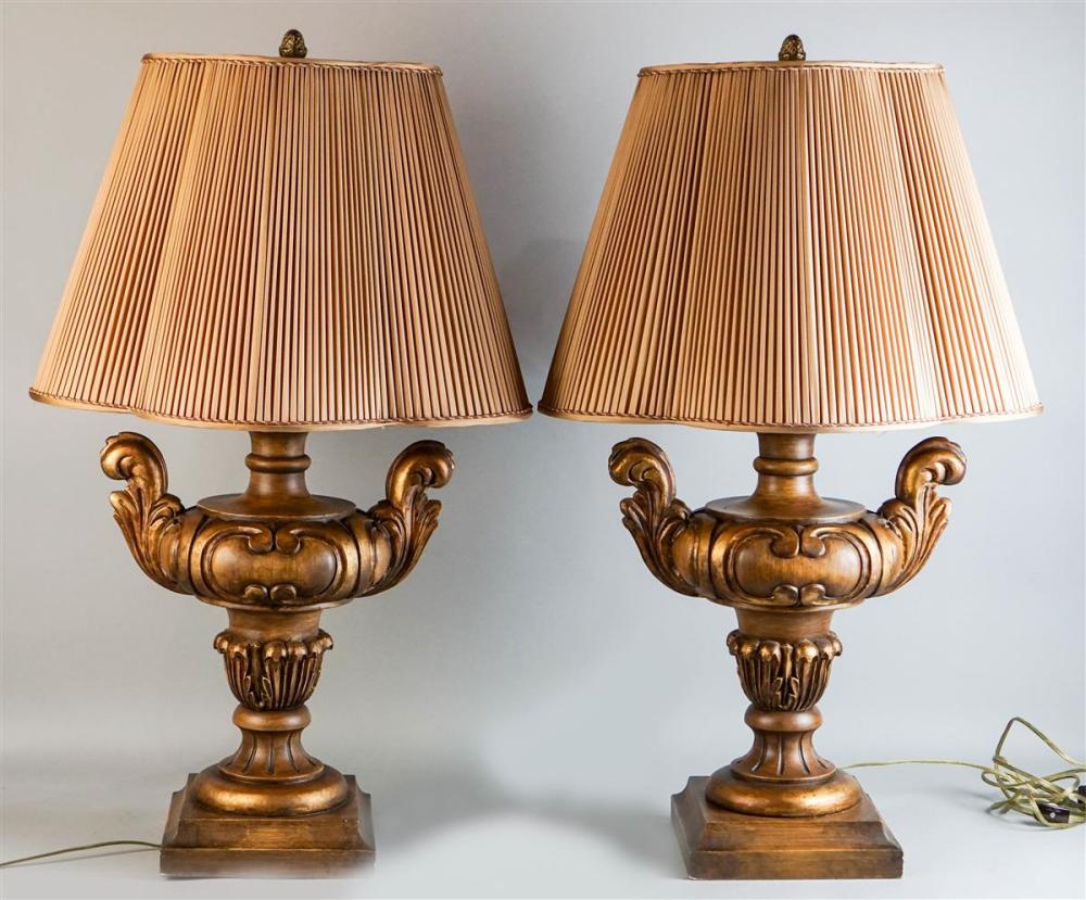 PAIR OF ITALIAN BAROQUE STYLE PARCEL GILT 313532