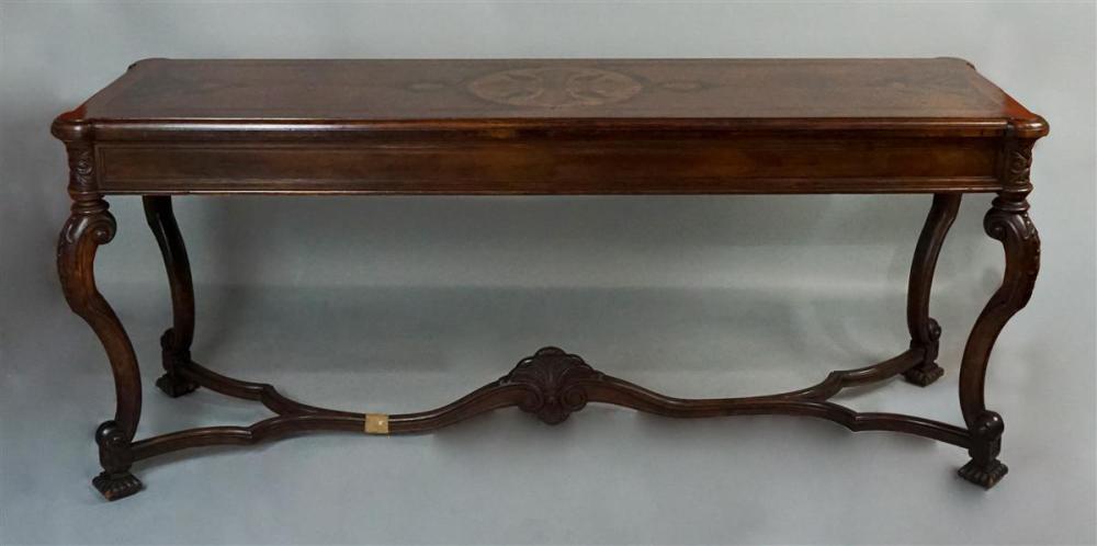 BAROQUE STYLE WALNUT CONSOLE TABLE 313540