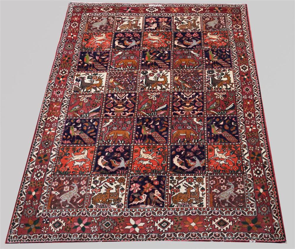 PERSIAN BAKHTIARI GARDEN DESIGN WOOL