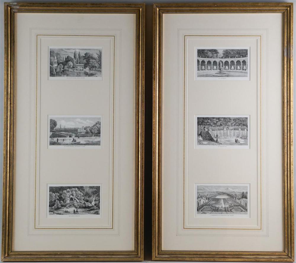 A GROUP OF SIX PRINTS OF EUROPEAN 3135b1