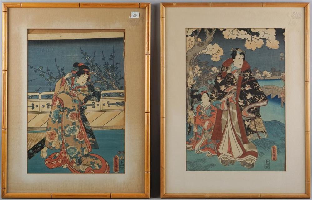 TOYOKUNI JAPANESE 19TH CENTURY  31366a
