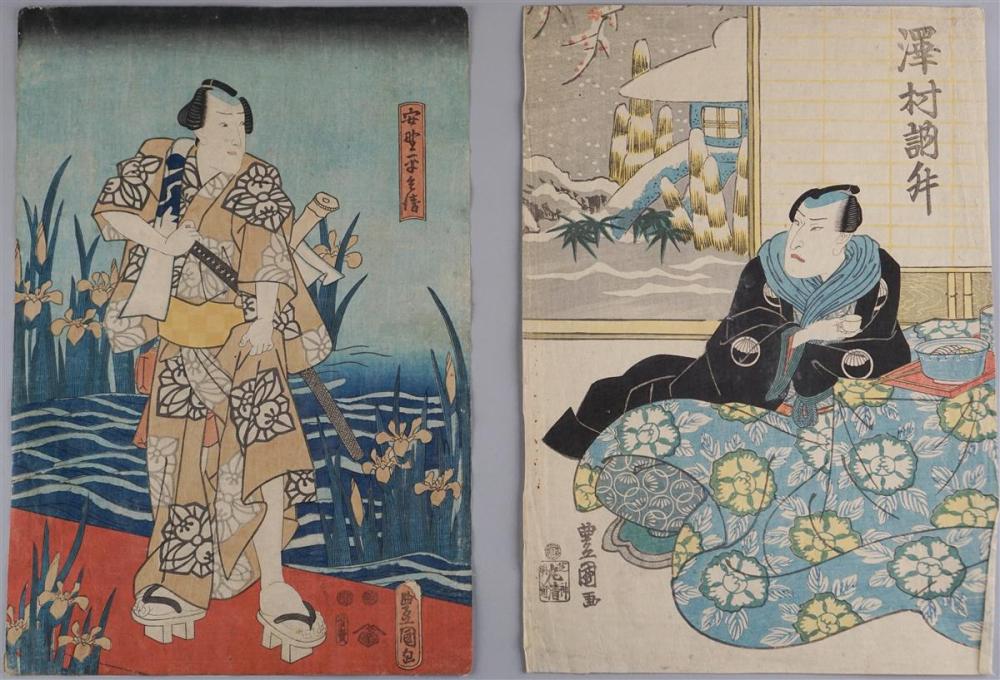 TOYOKUNI II AND III (JAPANESE, 19TH