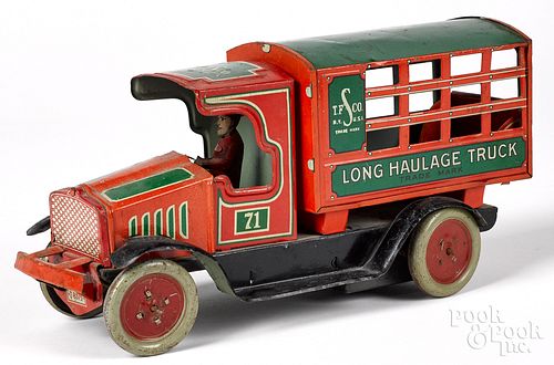 TWO STRAUSS TIN LITHOGRAPH WIND UP 313667