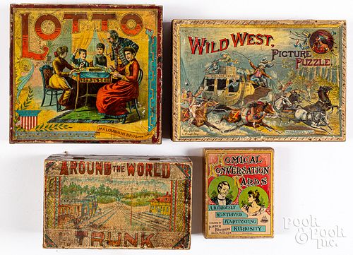 GROUP OF BOARD GAMES AND PUZZLESGroup 3136da