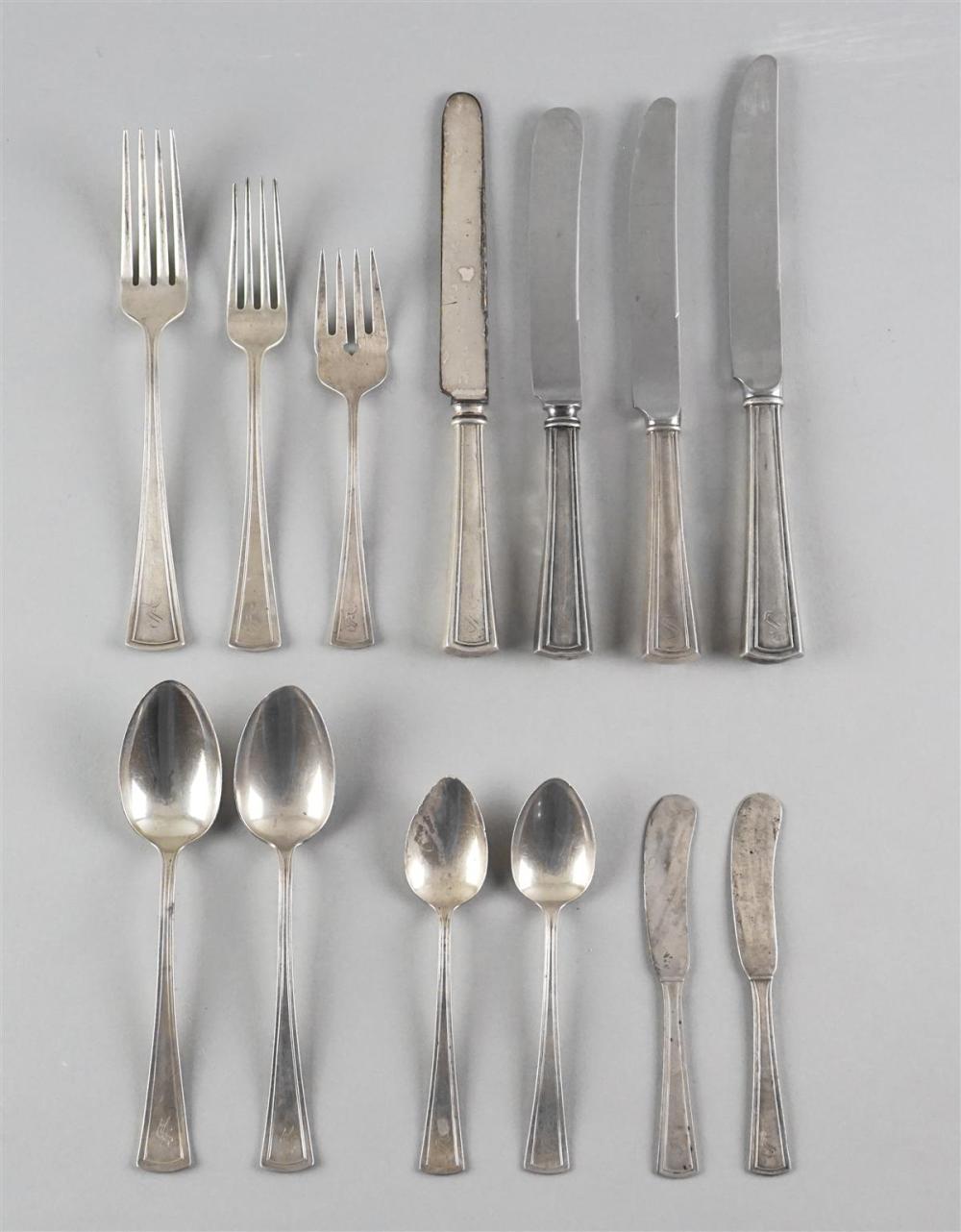 REED & BARTON SILVER PART FLATWARE