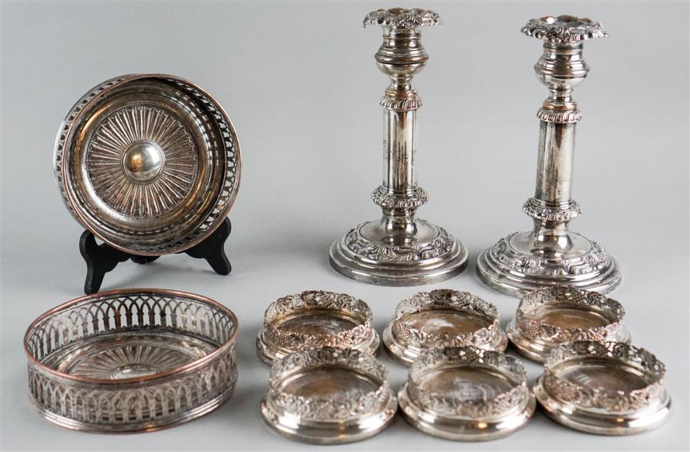 COLLECTION OF SHEFFIELD SILVERPLATED 313733