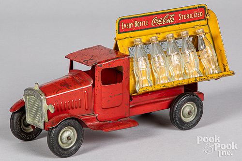 METALCRAFT PRESSED STEEL COCA-COLA DELIVERY