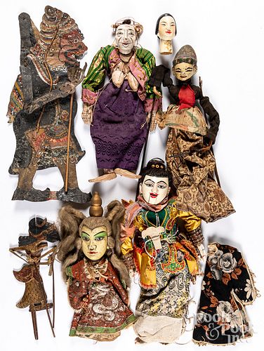 GROUP OF BALI SHADOW PUPPETSGroup 313807