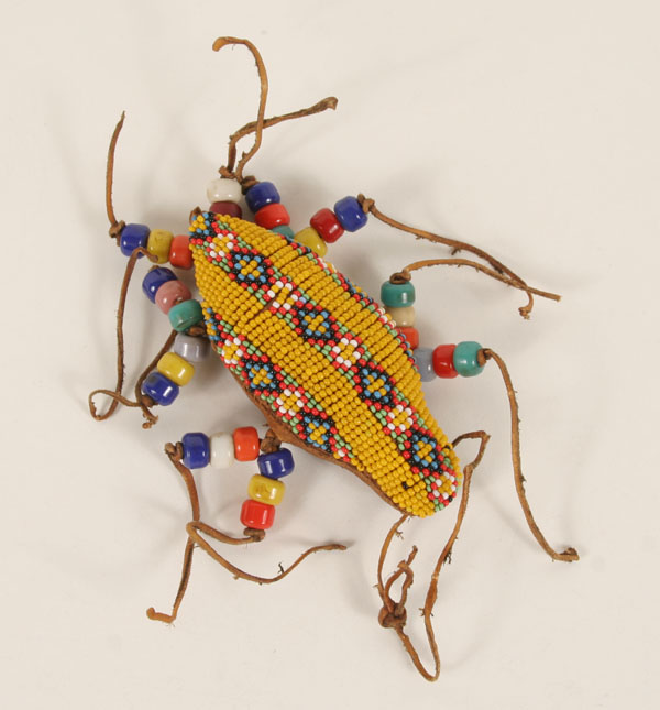 Native American beaded umbilical