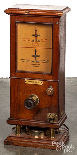 TRAIN BLOCK SIGNALING CALL BOX,