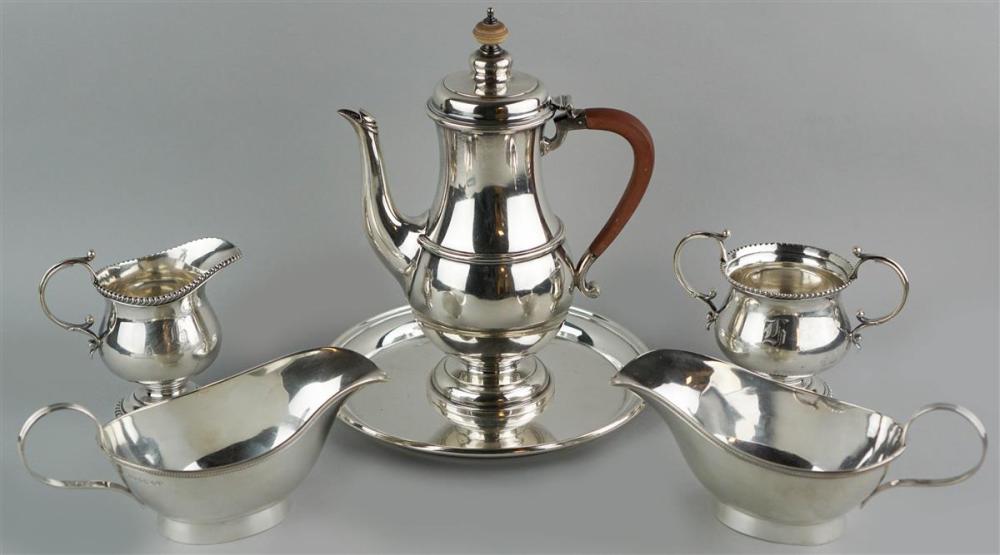 ASSEMBLED SILVER THREE PIECE TEA 313958