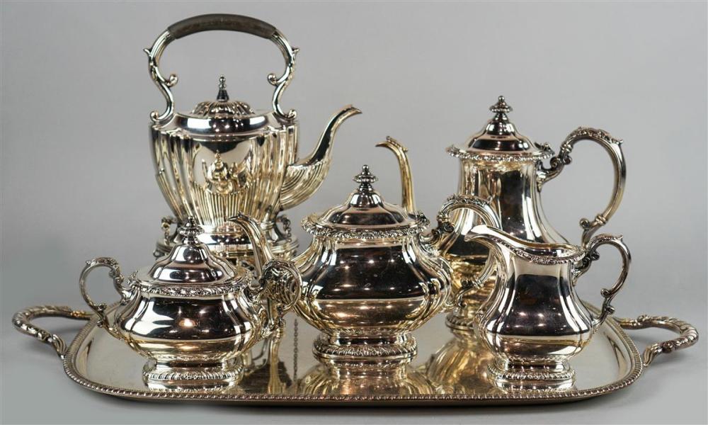 GORHAM SILVERPLATED TEA AND COFFEE SET