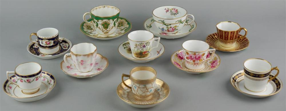 GROUP OF TEN ROYAL CROWN DERBY 31398a