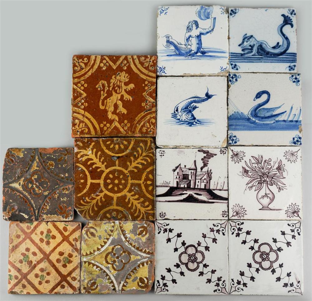 COLLECTION OF FLEMISH TILESCOLLECTION 313a27