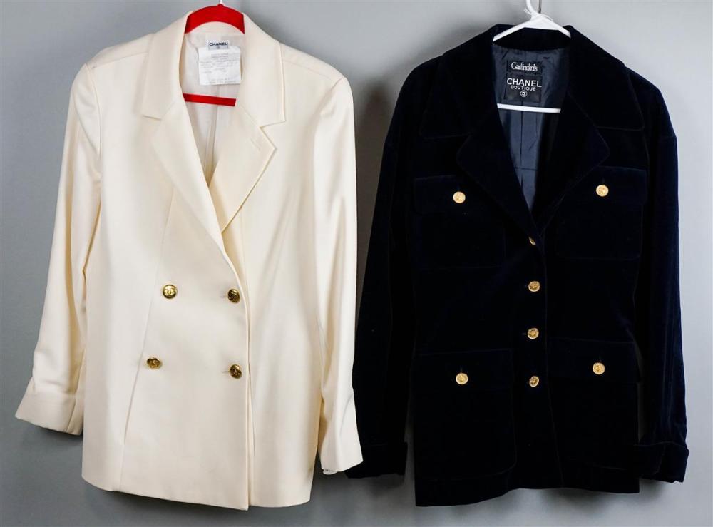 CHANEL CREME BLAZER AND CHANEL 313a8b