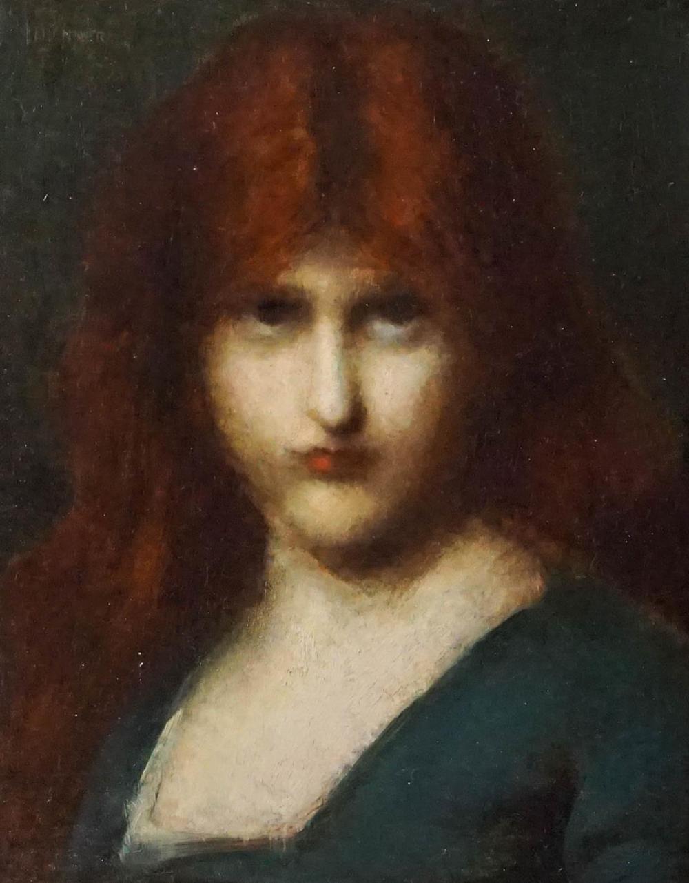 JEAN JACQUES HENNER FRENCH 1829 1905  313b25