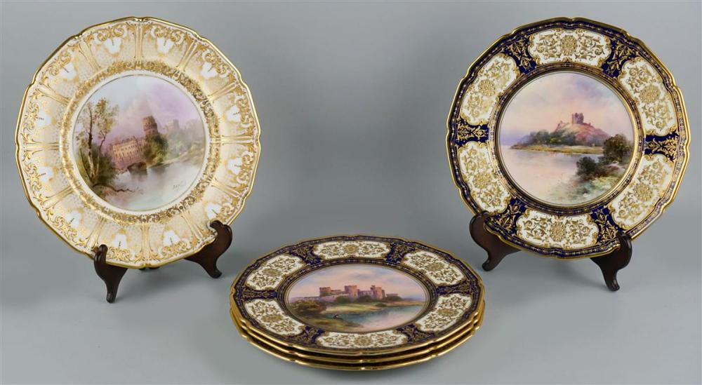 SET OF FOUR ROYAL DOULTON CASTLE  313ba7