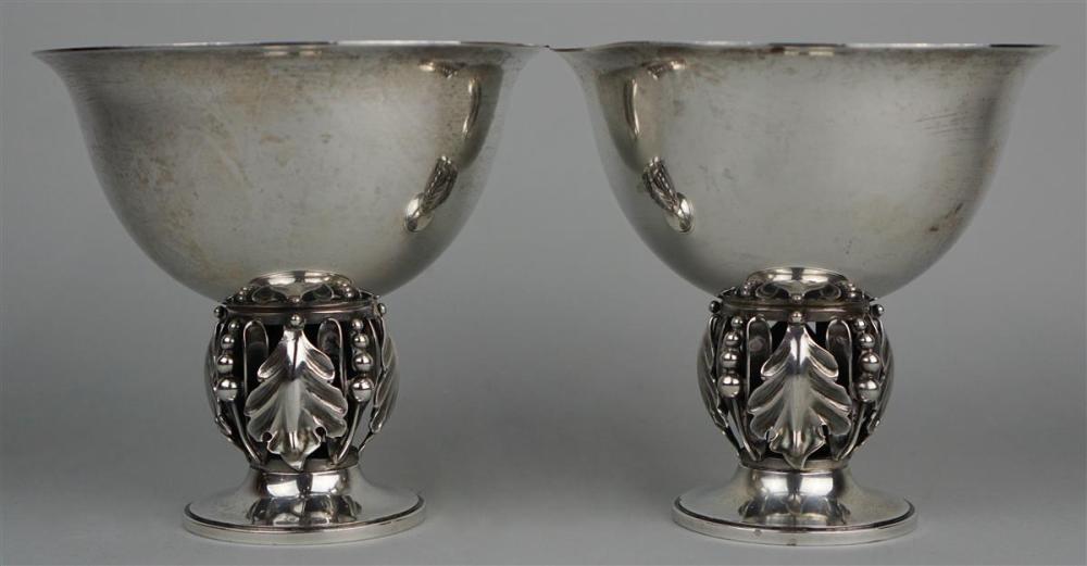 PAIR OF GEORG JENSEN AMERICAN SILVER 313bb3