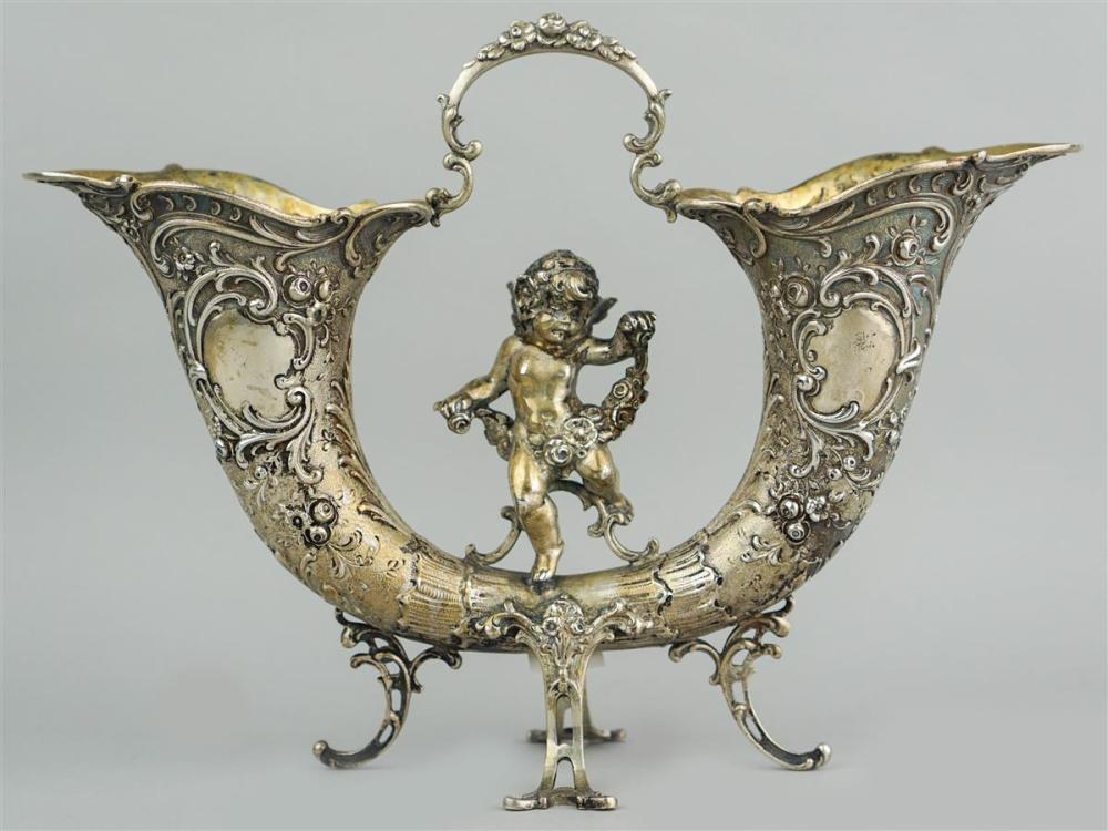 GERMAN SILVER ROCOCO STYLE DOUBLE 313bb8