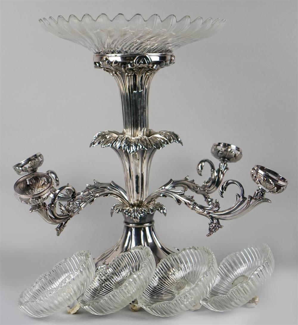 AMERICAN SILVERPLATED EPERGNE WITH 313bf0