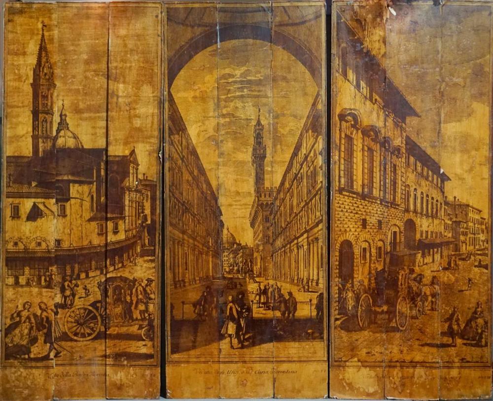 AFTER G PAZZI NINE PANEL SCREEN 313c71