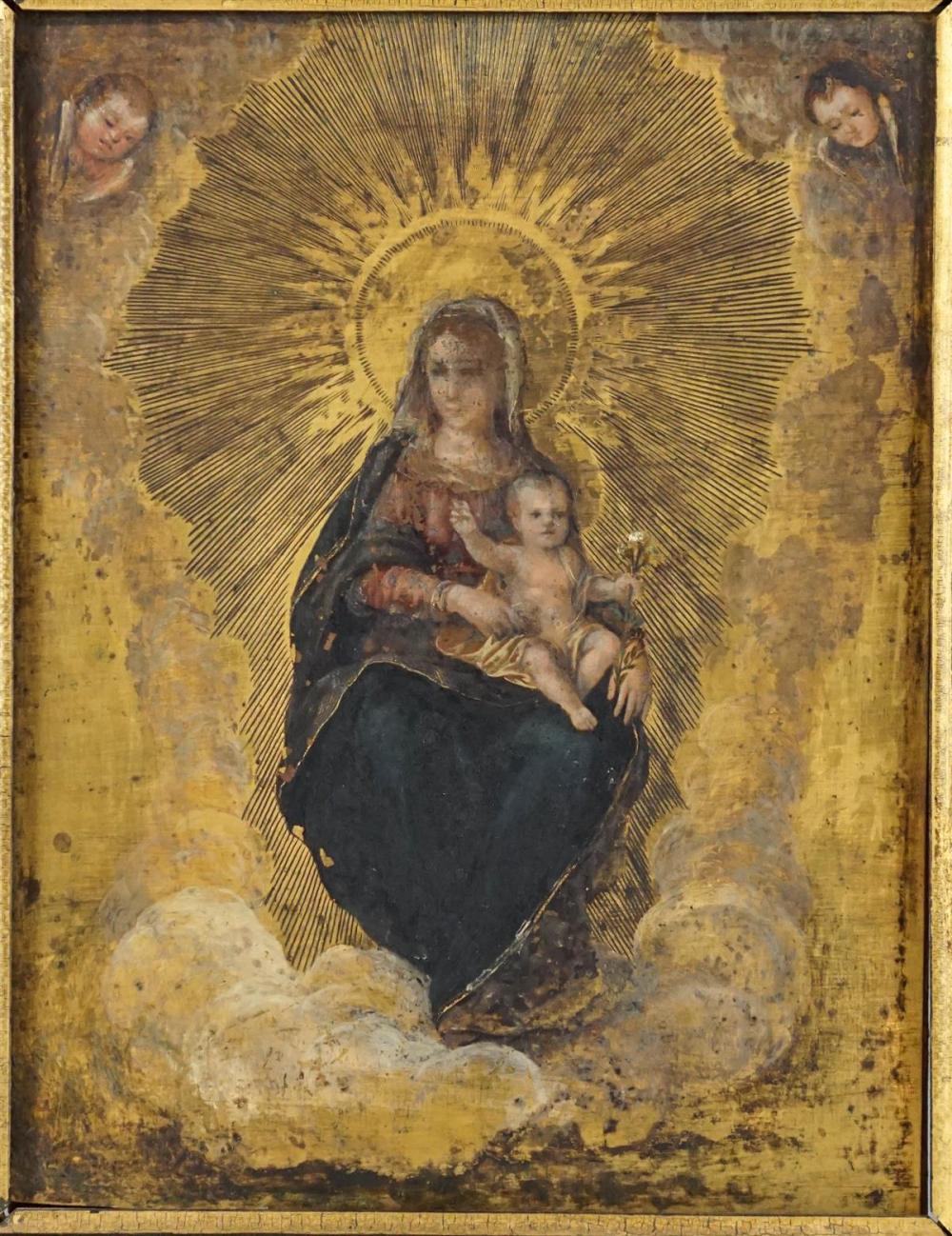 (18TH/19TH CENTURY) MADONNA AND