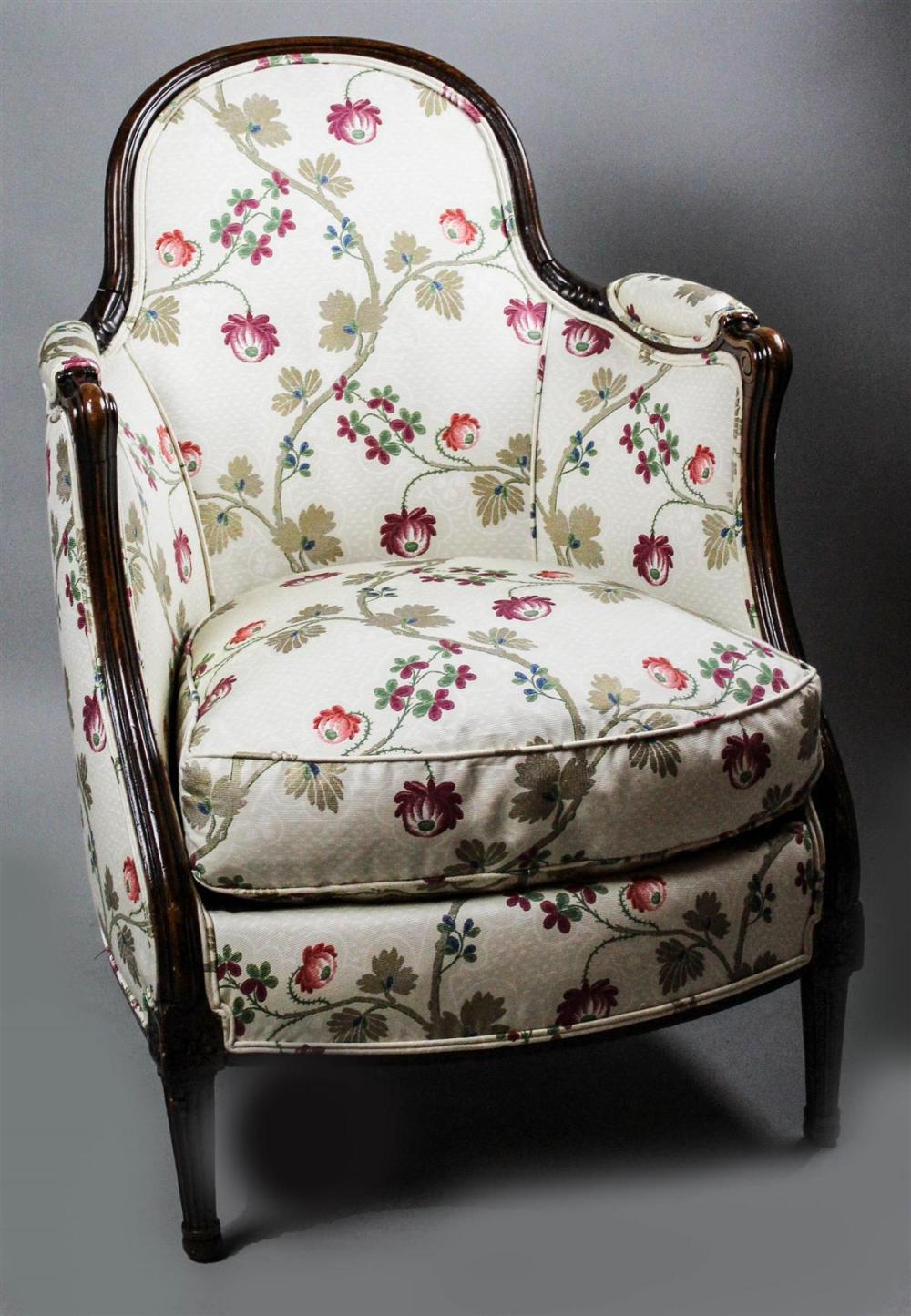 SMALL LOUIS XVI STYLE BERGERE WITH 313ced