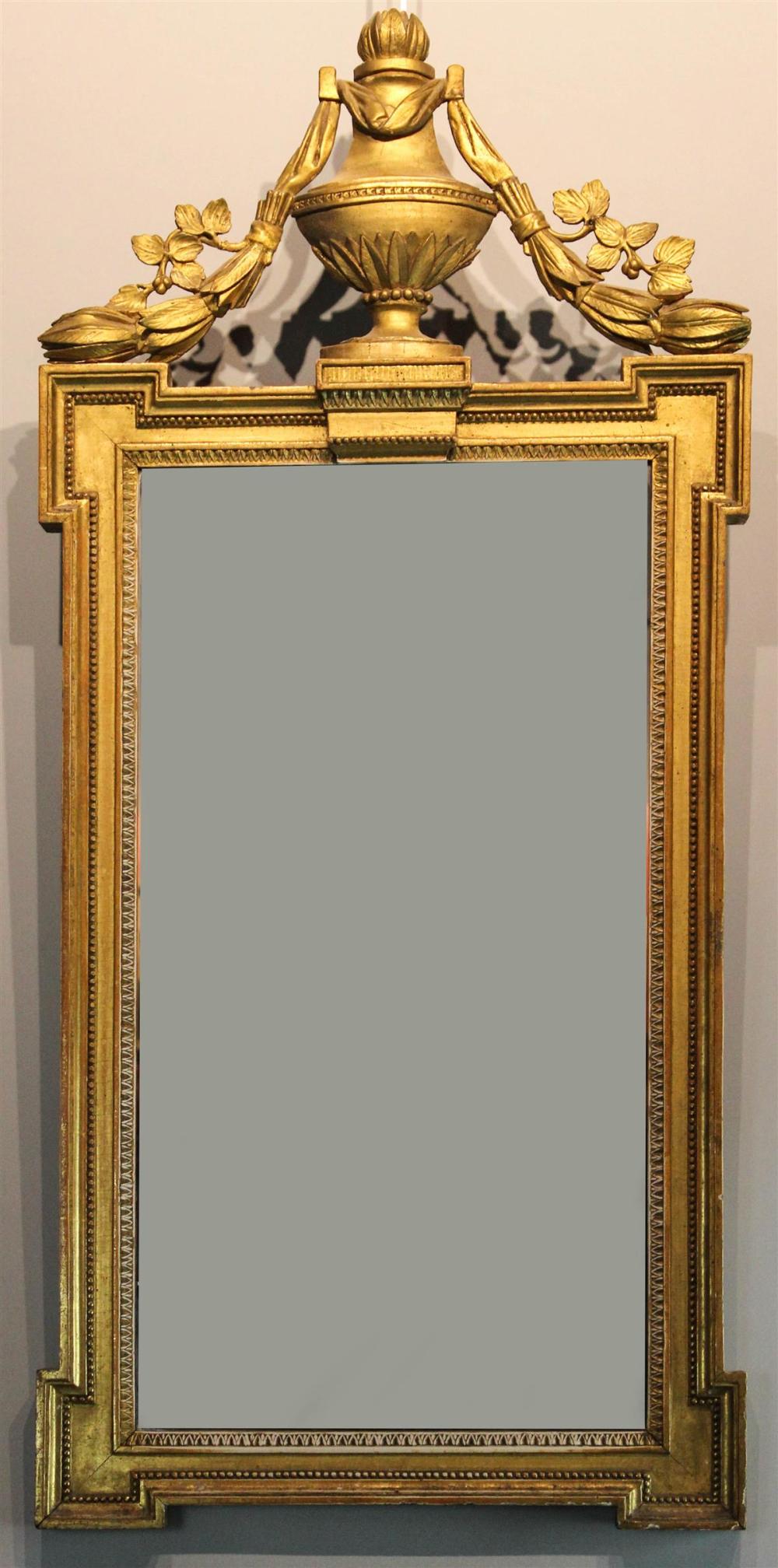 CHIPPENDALE STYLE GILTWOOD MIRRORCHIPPENDALE