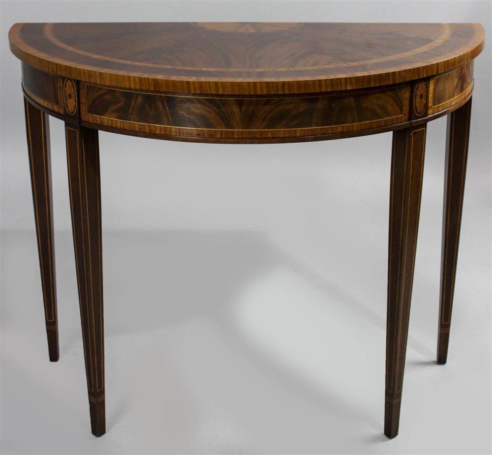 GEORGE III STYLE SATINWOOD AND 313d0c